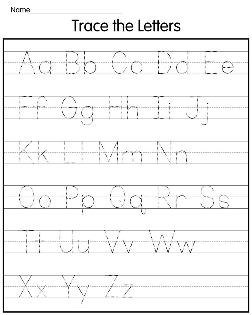 Kidzone Name Tracing Worksheets - Nametracing Worksheets