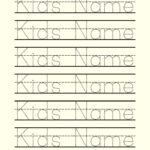 Tracing Name Printable Worksheets - Nametracing Worksheets