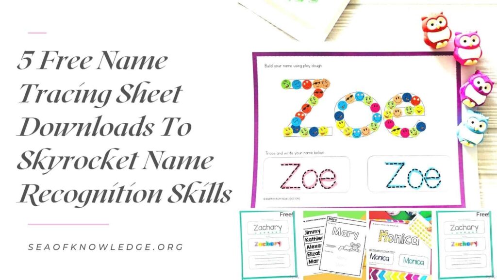 Name Tracing Worksheets Tpt