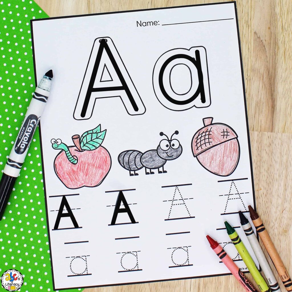 Large Tracing Name Printable Worksheet