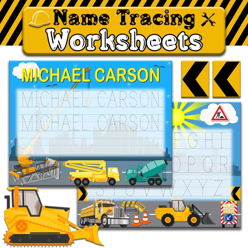 Name Tracing Worksheets For The Name Carsyn