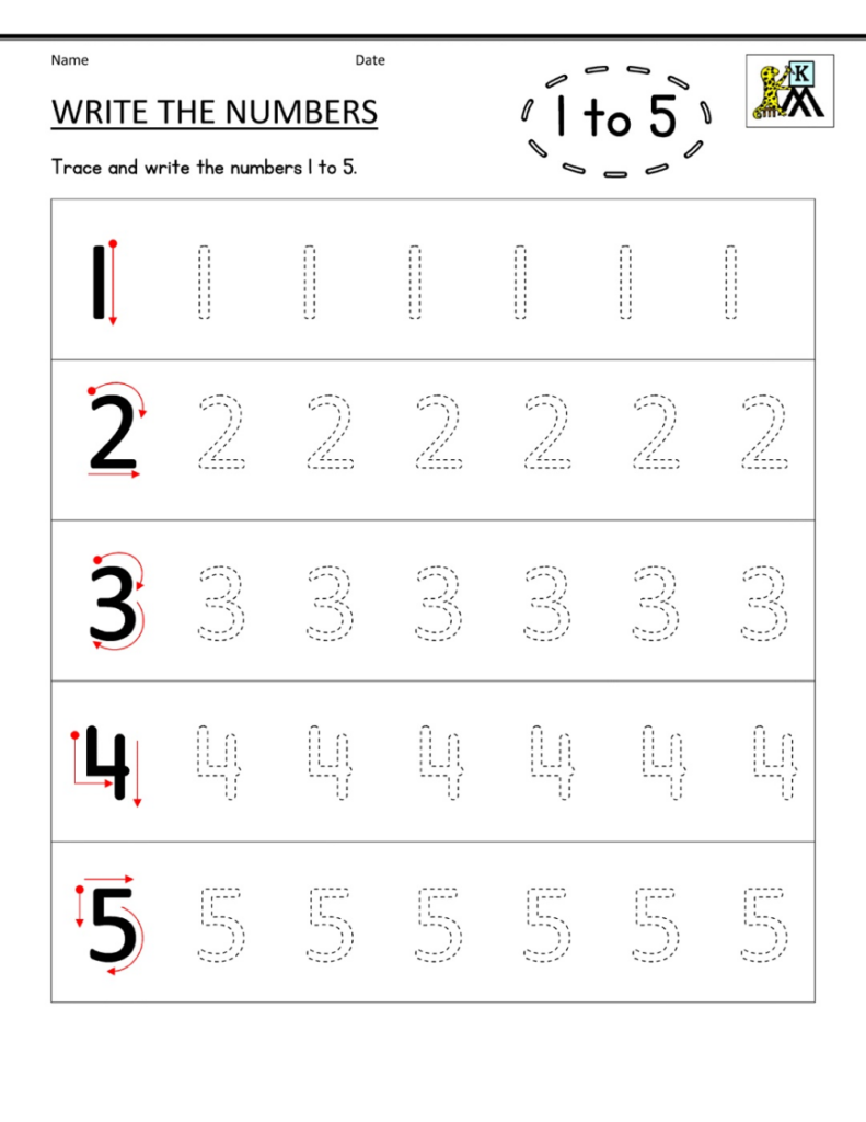 Printable Number Trace Worksheets For Preschool 101 Activity Kindergarten Worksheets Printable Writing Numbers Number Writing Worksheets